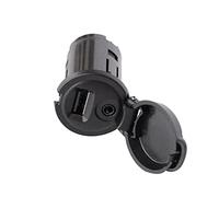 Adaptador De Puerto Auxiliar, Adaptador de interfaz auxiliar USB for coche, enchufe USB auxiliar, for Peugeot, Citroen Car 96647952XT 96671143XT