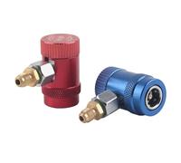 Adaptador De Puerto De Servicio De Aire Acondicionado, Acopladores Rápidos Profesionales, Apto For Refrigerantes R1234yf