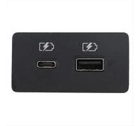 Adaptador de puerto USB AUX para reproductor de audio y toma USB para