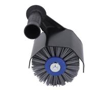 Adaptador de pulidora para amoladora angular, accesorio de pulido de roscas con muela de grano 80, amoladora manual de rosca 5/8in -11 a máquina de pulido con quemador