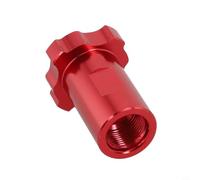 Adaptador de pulverización de aluminio conector rápido para m14 x 1 taza compatible con tazas medidoras de pintura desechables, se adapta a varios aerosoles, adaptador de recipiente de mezcla (para