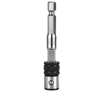 Adaptador de punta de perforación Extensión de cola hexagonal 1/4 de | Adaptador de herramienta de tornillo de cambio rápido y autobloqueable para atornillador, astillero, bricolaje, electricista