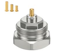 Adaptador de radiador M30 x 1,0 a M30 x 1,5 para válvulas Oventrop, adaptador de cabezal termostático para termostatos de calefacción Smart Home, adaptador de rosca para válvula de calefacción - Juego