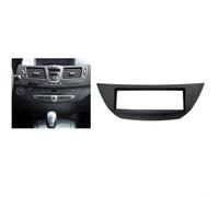 Adaptador de radio de coche para Renault para Laguna III 2007+ 1 Din HeadUnit Panel Negro Dashboard Trim Kit