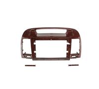 Adaptador De Radio Marco De Coche 9 Pulgadas Kit Panel De Instalación Tablero Radio para Toyota para Camry 5 2002 2003 2004 2005 MENSUNUBNM(Only Frame Wooden)