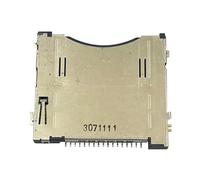 Adaptador de ranura para tarjetas de memoria, conector electrónico permanente con construcción de protección, fácil instalación de componentes de repuesto para consolas portátiles | Juegos infantiles