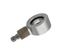 Adaptador de recambio de CO2 eficiente conector de cilindro de CO2, textura metálica, adecuado para entusiastas de las bebidas para un uso seguro de llenado