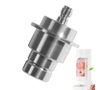 Adaptador De Recarga Co2 De Enchufe Rápido,Conexión CO2 AntifuPara Máquina De Soda - Conector De Cartucho Accesorio Para Dispensador De Agua Con Para Bebidas Hogar Comercial Viaje