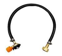Adaptador de recarga - Convertidor de depósito | Reemplazo regulador de parrilla - Adaptador quemador tapón válvula con tubo de extensión - Accesorio hornillo para acampar, gas, barbacoa segura y dura