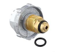 Adaptador de recarga de botella de propano, 1 paquete de válvula de llenado de tanque de propano de cobre para barbacoa al aire libre y camping, diseño eficiente de reabastecimiento de combustible