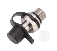 Adaptador de recarga de cilindro PARKCO2 de 3/8" y 24 UNF para tanque de CO2, conector para botella