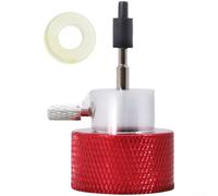 Adaptador de recarga de CO2 CGA320 Rosca hembra a TR21-4 Adaptador de inflado de carbonatador de máquina de soda con válvula de liberación
