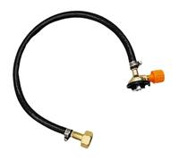 Adaptador de recarga de depósito, válvula adaptadora de bidón, convertidor de bidón portátil, seguro y fiable, accesorios blindados, puerto de carga para camping - rellenar barbacoa de senderismo