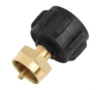Adaptador de recarga de gas LP de latón para cilindro de 1 libra a barbacoa