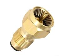 Adaptador de recarga de propano F276172 compatible con cilindros de propano comunes de 1 libra y 20 libras para tareas de reabastecimiento de combustible consistentes