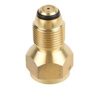 Adaptador de recarga de propano F276172 para recambios de cilindro de propano entre tamaños de tanque de 20 libras y botellas de 1 libra