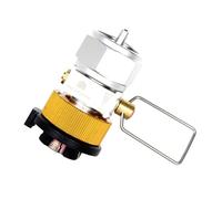 Adaptador de recarga de tanque, adaptador de recarga de convertidor de cartucho, conector de recarga de tanque de estufa de camping al aire libre, quemadores de camping, estufa, tanque de conversión,