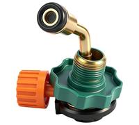 Adaptador de recarga de tanque de propano a prueba de fugas