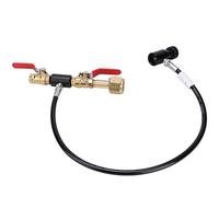 Garosa Adaptador de Recarga del Cilindro de CO2 Soda Maker Accesorios con Manguera CGA320 para Llenar El Tanque(W21.8-14 36inch)