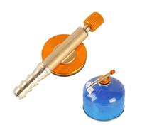 Adaptador de Recarga para Camping con Válvula de Conmutación, Boquilla, Regulador de Conversión de Gas de Latón, Convertidor de Repuesto para Accesorios