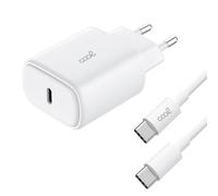 Adaptador de Red COOL TIPO-C 25W Power Delivery Cable Tipo-C 1.2m