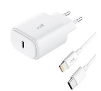 Adaptador de Red COOL ZNSNCARG Tipo-C 25W Power Delivery Blíster y Cable 1.2m