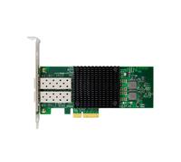 Adaptador de Red de Fibra Óptica PCI-e X4 de 10 Gbps SFP ConnectX-3 Compatible con PXE UEFI Tarjeta Adaptadora de 10 Gigabit