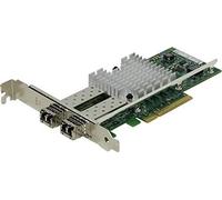 Adaptador de red Ethernet convergente de doble puerto X520-SR2 -X520-SR2, 2 de 10 Gb, base SR x puertos con módulos de transceptor instalados, PCIe v2.0 suministrado con soportes estándar y de perfil bajo, de i10Gb