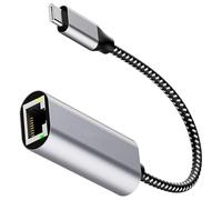 Adaptador de red Ethernet tipo C a RJ45 Dongle USB C tipo Fast Ethernet para PC de escritorio USB a