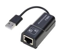 Adaptador de red Ethernet USB 2.0 a 10/100 Mbps, adaptador de red USB 2.0 Fast Ethernet, solución portátil