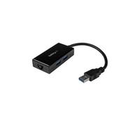 Adaptador De Red Gigabit USB 3.0 A Conector USB Con Hub De 2 Puertos USB31000S2H