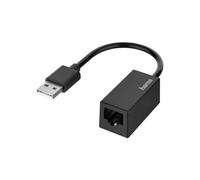 Adaptador de red Hama 10 / 100 MBit/s LAN (10/100 Mo/s), USB 2.0