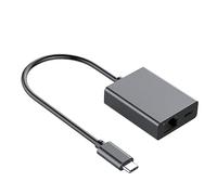 Adaptador de red LAN Ethernet, adaptador Ethernet portátil de red rápida de 1000 Mbps, cables de cable de Internet de transmisión rápida, suministros de teléfono para PC, hogar, viajes