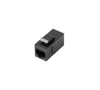 Adaptador de Red Lanberg KSU5-3000 RJ-45 Plano U/UTP Negro Cat5e