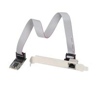 Adaptador de red M.2 2242 B+M de llave a RJ45 Gigabit Ethernet, chip Intel I210, tarjeta LAN PCIe de 10/100/1000 Mbps, NIC de un solo puerto para PC de escritorio, computadora industrial Mini-ITX