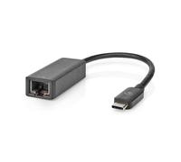 Adaptador de red Nedis CCGB64960BK02 USB-C a RJ45 2,5 Gbps 0,2 m