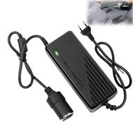 Adaptador de red para coche, 220 V a 12 V, 15 A, 180 W, fuente de alimentación para encendedor de cigarrillos, convertidor de corriente con encendedor de cigarrillos para refrigeradores de coche