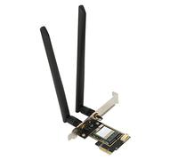 Adaptador de Red PCIE, RTL8822CE 2.4G/5G Dual-Band 1200Mbps PCIEx1 Desktop Wireless LAN Card, Bluetooth 5.0 WiFi Module, Compatible con Windows 10/11.