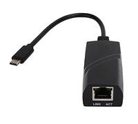 Adaptador de Red Tipo C a RJ45, Adaptador Gigabit Ethernet, convertidor de Cable de Red para portátil de 1000 Mbps con Plug and Play, Compatible con, Mac y Linux para una