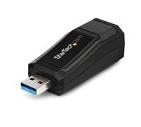 StarTech.com Adaptador Tarjeta de Red Externa NIC USB 3.0 a 1 Puerto Gigabit Ethernet 1Gbps RJ45 USB A Sin Dongle