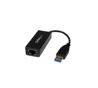 Adaptador de red USB 3.0 - StarTech - USB31000S - 10/100/1000 Mbps - RJ-45 hembra - Negro