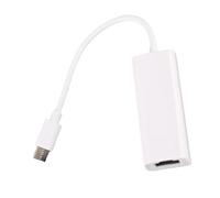 Adaptador de red USB 3.1 tipo C a RJ45, tarjeta de red LAN Ethernet de 100 Mbps, convertidor de adaptador tipo C a RJ45 para computadora portátil MacBook USB-C, compatible con Wins XP/7/8, Mac