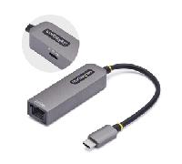 StarTech.com Adaptador de Red USB Tipo C a Ethernet - Adaptador de Red Externo USB-C a RJ45 2,5/1Gb - USB 3.1 - PD 100W