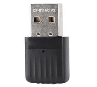 Adaptador de Red WiFi USB, Adaptador de Red Inalámbrico de Banda Dual 650Mbps 2.4G/5.8G, Transmisor Receptor WiFi USB Dongle WiFi para XP/7/8/8.1/10/11 (32 bits, 64 bits)