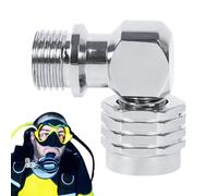 Adaptador de Regulador de Buceo de Segunda Etapa - Conector para respirador, Conector de manguera para control de flujo de aire, Accesorios Equipo de Buceo Submarino | Conector de regulador de buceo