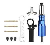 Adaptador de remache multimaterial para taladros eléctricos, diseño de aleación reforzada y operaciones de fijación 50% más rápidas, convertidor de remaches de aleación de aluminio