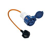 Adaptador de Remolque Double Dragon 13-Pin a 7-Pin para Caravanas, Remolques y Vehículos de Arrastre - Conector Duradero y Resistente a la Intemperie