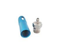 Adaptador de repuesto de cartucho de CO2 reutilizable de 12 g for aire/refrescos/neumáticos/neumáticos(Adapter set)