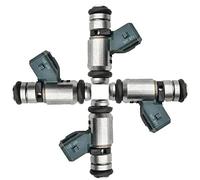 Adaptador de riel común para inyector de Gasolina de Motor, Boquilla Iwp071 para Mercedes Benz W168 414 Clase A A19 A210 Vaneo 1.6 1.9 2.1 4X