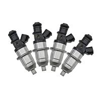 Adaptador de riel común para inyector de Gasolina de Motor, Conjunto de boquillas E7T05071 para Mitsubishi Carisma Stufenheck 2000-2006, 4 Unidades